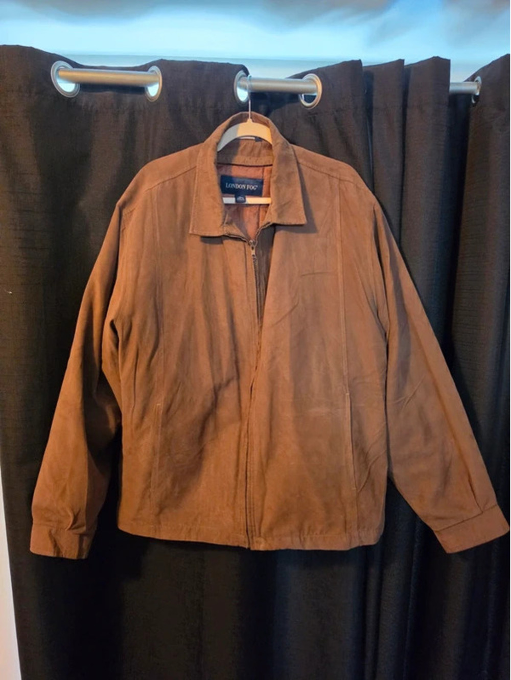 Vintage London Fog Men's Suede Jacket XL